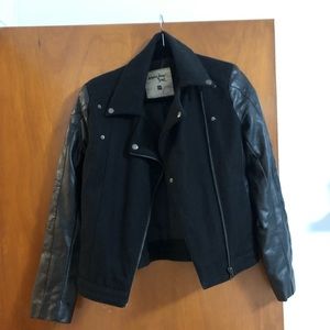 Triple five soul vegan leather jacket